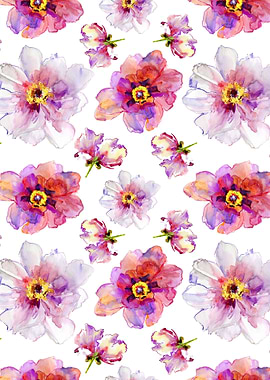 Delicate Floral Pattern 03