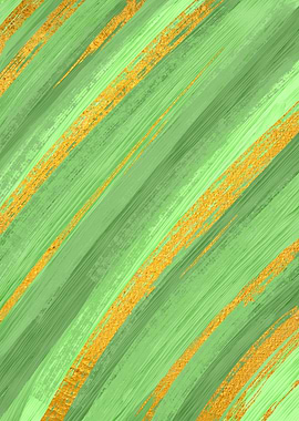 Colored Brush Gold Foil 05