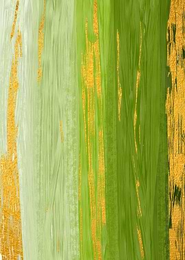 Colored Brush Gold Foil 15