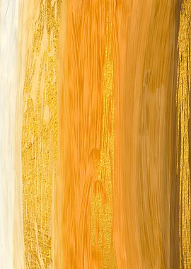 Colored Brush Gold Foil 08