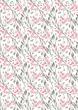 Delicate Floral Pattern 04