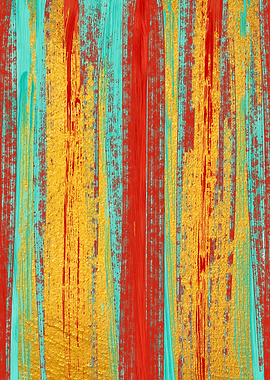 Colored Brush Gold Foil 16