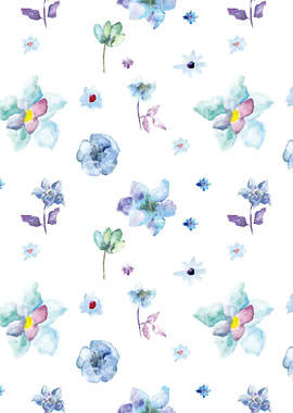 Delicate Floral Pattern 02