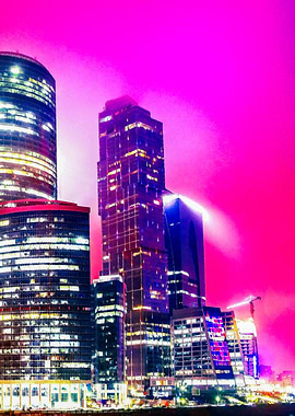 Vibrant Night Colors Right