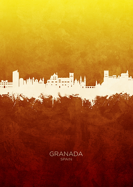 Granada Skyline Spain