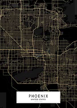 Phoenix Gold City Map