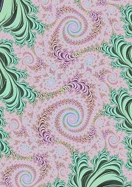 Boho Rainbow Fractal