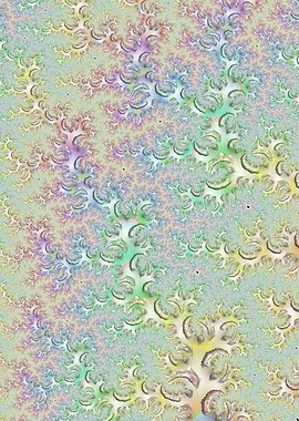 Branching Rainbow Fractal