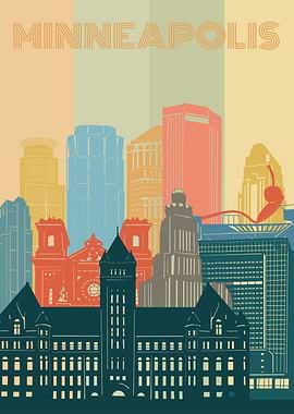 minneapolis city retro