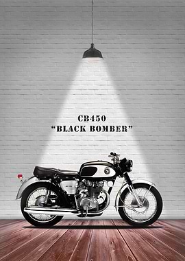 The CB450 Black Bomber