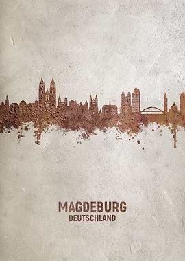 Magdeburg Skyline