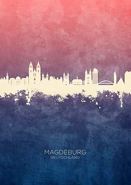 Magdeburg Skyline