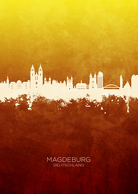 Magdeburg Skyline