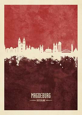 Magdeburg Skyline