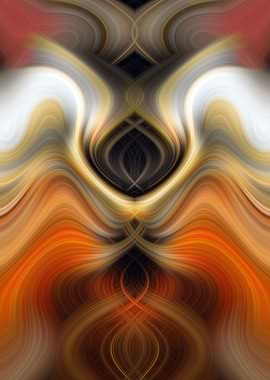 Color Fractal Art Abstract