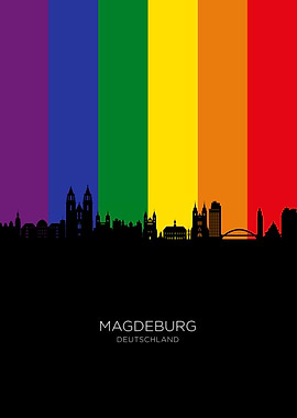 Magdeburg Skyline