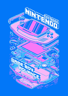 Aesthetic Game Boy Advance