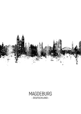 Magdeburg Skyline