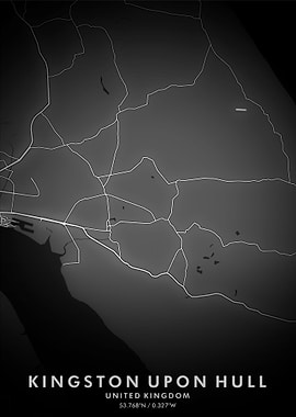 Kingston upon Hull Map