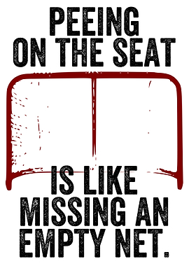 Funny Bathroom Empty Net