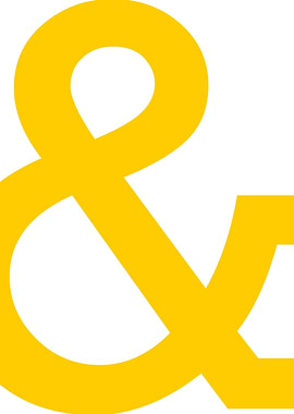 Yellow Ampersand