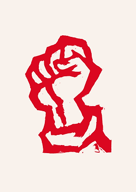 Paris Revolt 68 Red Fist