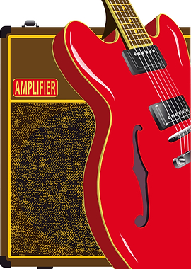 Guitar And Amplifier