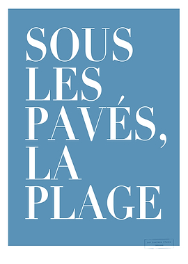 Paris 68 Sous les Paves Bl