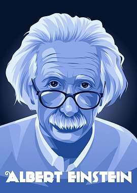 Albert Einstein On PopArt