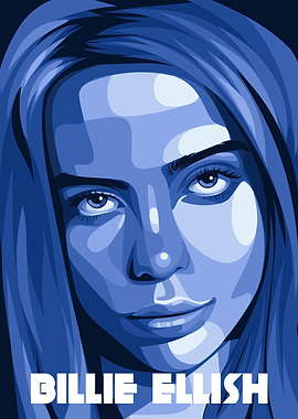 Billie Ellish on PopArt St