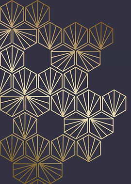 Modern Golden Hexagon