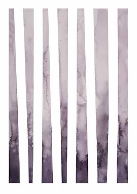 Watercolor violet lines