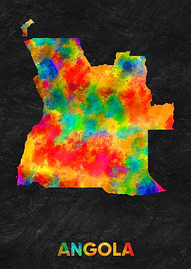angola map