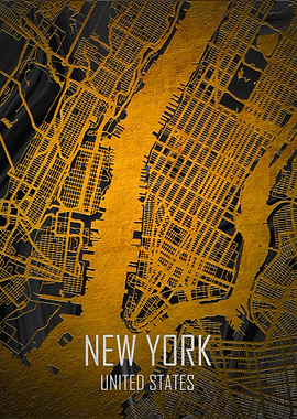 New York Marble Black Gold