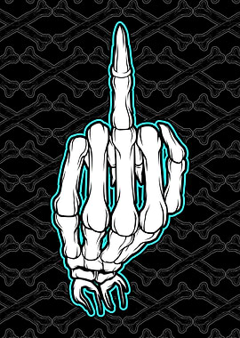 skull Fuck Finger Hand