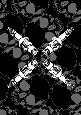 vintage Motor Spark Plug