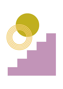 Abstract Shapes Collage