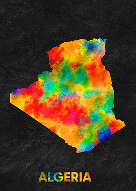algeria map