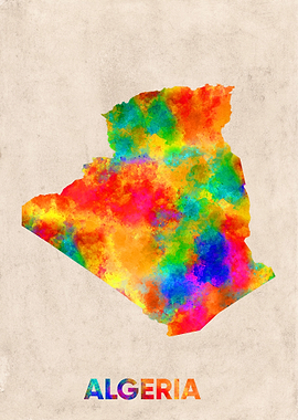 algeria map