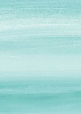 Aqua Blue Watercolor 2