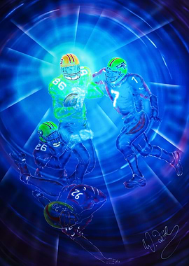 American foodball player