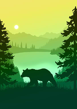 Wild Mountain Bear