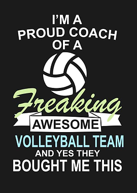 Volleyball Coach Fun Gift