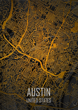 Austin Marble Black Gold