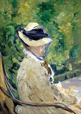 Madame Manet at Bellevue