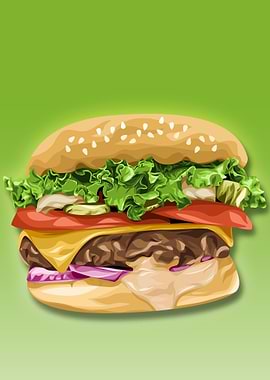 HAMBURGER OR KRABBY PATTY