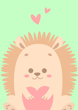 cute porcupine