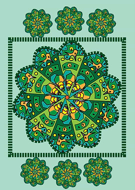 mandala green