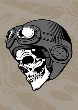 skull helmet