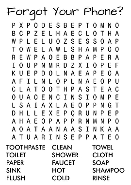 Bathroom FORGOT YOUR PHONE